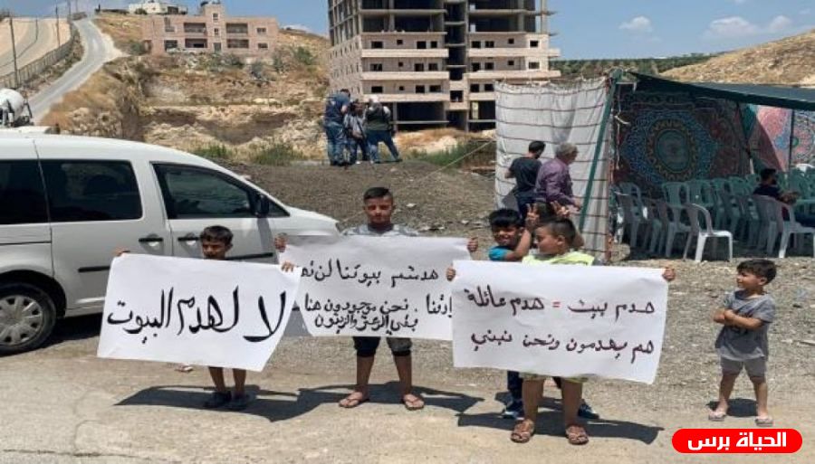 الاحتلال يمهل أهالي حي وادي الحمص 3 أسابيع لهدم 100 شقة سكنية